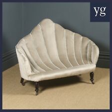 Antique English Victorian Conch Shell Grotto Sofa Couch Settee Chair (Circa 1870 for sale  Shipping to South Africa