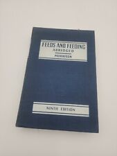 De colección 1961 Feeds and Feeding, abreviado - Frank Morrison 9a edición. Granja/ganado segunda mano  Embacar hacia Argentina