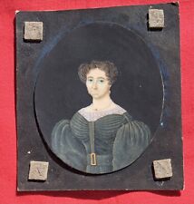 Miniature portrait femme d'occasion  Limoges-