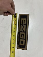 Used, VINTAGE 1980’s - 90’s EZGO MARATHON Gas 2 Stroke GOLF CART Name Badge Emblem for sale  Shipping to South Africa