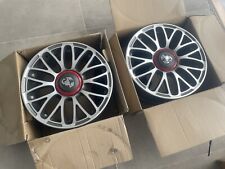 fiat abarth alloy wheels for sale  COLCHESTER