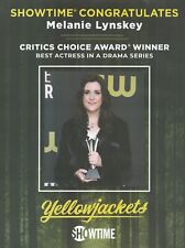 2022 YELLOWJACKETS Melanie Lynskey PRINT AD Award Winner SHOWTIME critics choice, used for sale  Shipping to South Africa