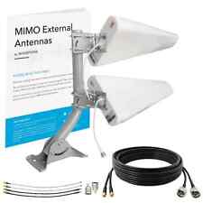 Usado, Caixa aberta: kit de antena externa periódica MIMO 2x2 log para hotspots 4G LTE/5G e Ro comprar usado  Enviando para Brazil