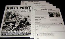 RALLY POINT VOLUME 6 - 10 NOVOS CENÁRIOS KIT INICIAL ASL - OUTUBRO 2011, usado comprar usado  Enviando para Brazil