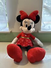 Peluche suave Christmas Big Disney 22" Minnie Mouse GRANDE segunda mano  Embacar hacia Mexico