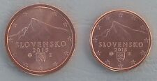 1+ 2 cent Monedas de Curso Eslovaquia 2015 sin circular segunda mano  Embacar hacia Argentina
