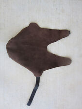 Brown suede seat for sale  Shipping to Ireland
