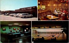 Cartão postal vintage Hillbilly Bowl Bowling Alley Kimberling City Missouri A8 comprar usado  Enviando para Brazil