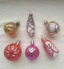 Used, New Year. Christmas decorations. Vintage. Set 6 pcs . USSR for sale  Shipping to South Africa