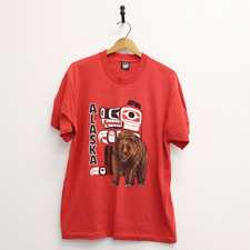 Vintage Alaska Grizzly Bear Totem Pole T Shirt XL for sale  Shipping to South Africa