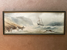 Antique signed marine for sale  Shipping to Ireland