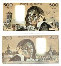 Billet 500 francs d'occasion  France
