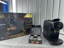 L'OR Barista Sublime Compact Coffee Capsule Machine By Philips in Piano Noir, used for sale  Shipping to South Africa
