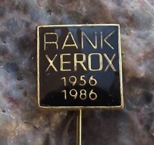 Usado, Insignia pin Rank Xerox 1986 30 aniversario EE. UU. Reino Unido Office Equipment Corporation segunda mano  Embacar hacia Argentina