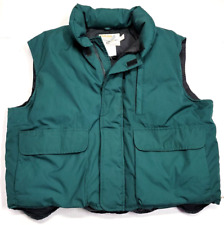 VTG Cabela's Premier Northern Goose Down Green Full-Zip Puffer Vest Men's 2XL for sale  Shipping to South Africa