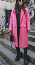 Abrigo rosa caliente ZARA M segunda mano  Embacar hacia Argentina