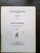 Partition chopin nocturnes d'occasion  Milly-sur-Thérain