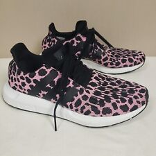 Zapatos Adidas Leopardo Mujer 10 Rosa Negro Estampado Animal Tejido Rápido Correr Correr segunda mano  Embacar hacia Argentina