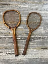 Raquetas de tenis de madera antiguas Spalding Brothers & Harry C. Lee & Co. años 20 BONITAS segunda mano  Embacar hacia Argentina