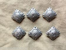 Original Vintage British Police Inspector/Chief Inspector Chrome Metal Pips x 6 for sale  Shipping to South Africa