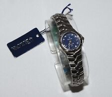 Reloj para dama Bulova Marine Star 22 mm esfera azul acero inoxidable 100 m NOS 96L58 segunda mano  Embacar hacia Argentina