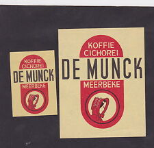 Anciennes étiquettes allumettes Belgique BN23880 Café De Munck Femme 2 comprar usado  Enviando para Brazil