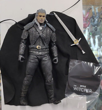 HENRY CAVIL THE WITCHER 7" Figure GERALT Of RIVIA Mcfarlene Toys Netflix Cape for sale  Shipping to South Africa