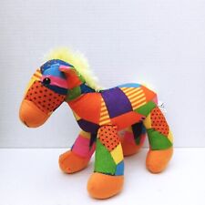 Patchwork horse plush for sale  Portola