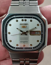 Usado vintage Seiko 5 cal 7009 mostrador prata automático data do dia masculino comprar usado  Enviando para Brazil