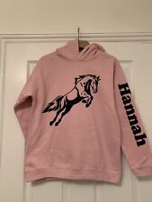 Girls hoodie pink for sale  LEICESTER
