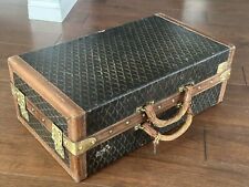 Maleta Goyard Maleta Antiguo Lado Rígido Raro Equipaje Francés segunda mano  Embacar hacia Argentina