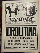Campari idrolitina illustrazio usato  Trieste