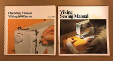 Viking Husqvarna Series 6000 Operating AND Sewing Machine Manual Manuals for sale  Dahinda