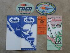 Taca 1955 timetable for sale  Galt