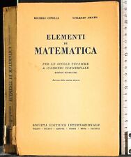 Elementi matematica. cipolla usato  Ariccia