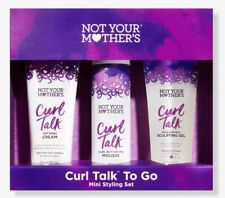 Mini conjunto de estilo de 3 piezas Not Your Mothers Curl Talk con espuma, crema y gel segunda mano  Embacar hacia Argentina