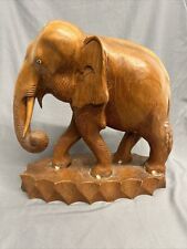 Wooden elephant statue for sale  Ferndale