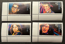 Usado, Selos de viagem: selos da Alemanha 1988 Sc# B666-B669 Mi 1360-1363 cantores de rock sem marca de charneira og comprar usado  Enviando para Brazil
