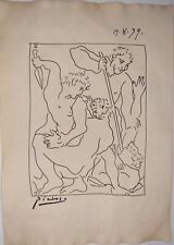 Picasso dessin signé. d'occasion  Nice-