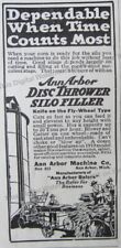 1919 Anúncio * Ann Arbor Atirador de Disco Silo Enchimento Corn Ann Arbor Machine Co Michigan comprar usado  Enviando para Brazil