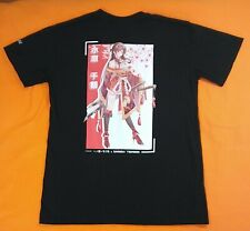 Camiseta Anime AS Color Staple Preta Masculina Tamanho Grande Luminix Samurai Tsundere, usado comprar usado  Enviando para Brazil