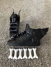 Adidas Jeremy Scott Js Wings 2.0, Black Bones, Q236668, Tamanho 9.5, Raro! comprar usado  Enviando para Brazil