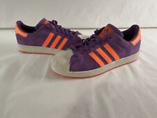 Used, Adidas Original Superstar Men's 10.5 Purple / Orange ART G43722 Sneakers for sale  Shipping to South Africa
