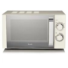 Breville Manual Microwave 17L Kitchen Appliance 800W Cream, used for sale  Shipping to South Africa