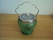 glass biscuit barrell for sale  WHITSTABLE