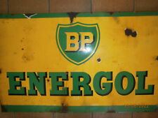 Ancienne plaque émaillée publicitaire BP Energol, occasion d'occasion  Le Bosc-Roger-en-Roumois