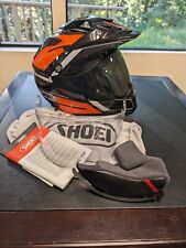 Shoei Hornet X2 Seeker - Medium - KTM Orange/Black - Adventure Supermoto Helmet for sale  Shipping to South Africa