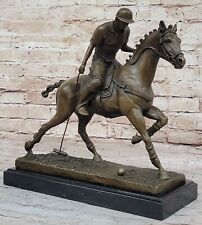 Handcrafted bronze polo for sale  Westbury