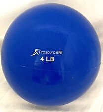 Bola de exercício de tonificação ponderada ProSourceFit para Pilates/Yoga azul 4 lb., usado comprar usado  Enviando para Brazil