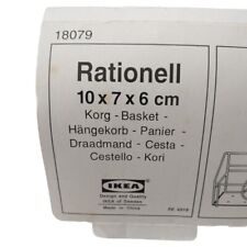 Rationell Korg IKEA cesta prateleira porta Htf 778 654 83 rack de arame cinza descontinuado, usado comprar usado  Enviando para Brazil